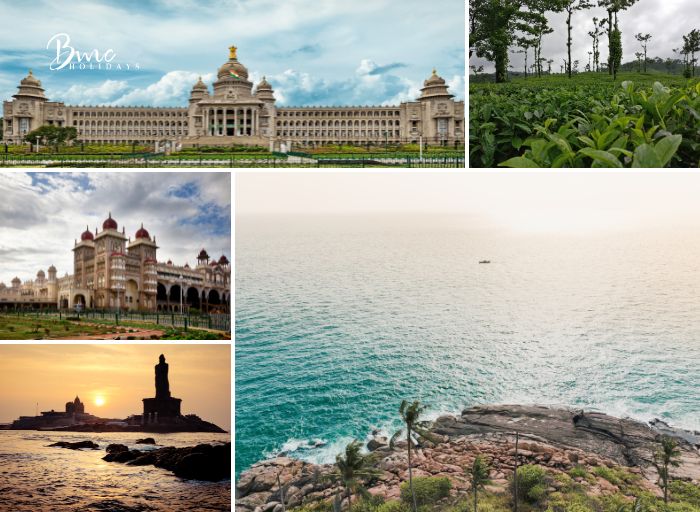 Bangalore Mysore coorg Ooty Kodaikanal Madurai Rameshwaram Kanyakumari Trivandrum Tour Package Image