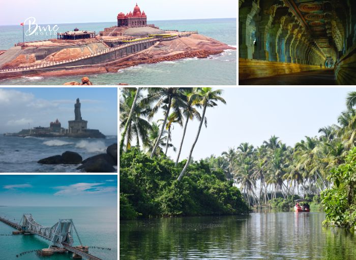 Madurai Rameshwaram Kanyakumari Trivandrum Tour Package Image